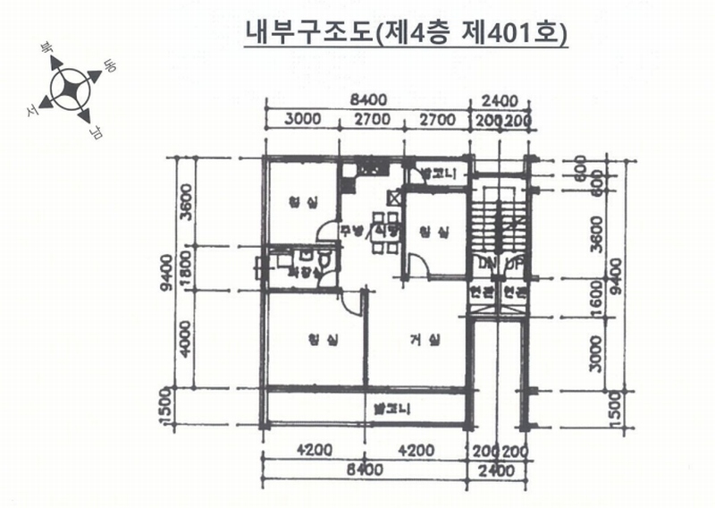 2024타경4266 충청남도 당진시 아미로 826, 대덕엘림빌라 다동 4층 401호 다세대(빌라) 경매 이미지