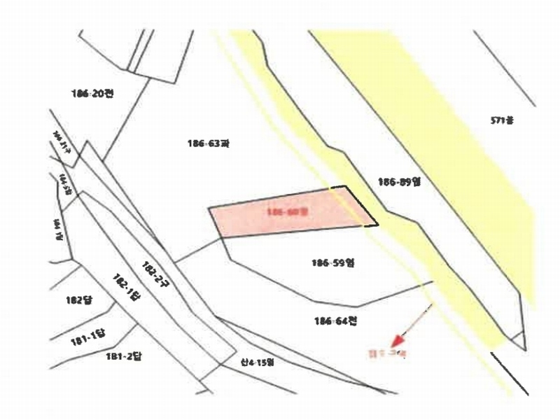 2024타경55592 충청남도 당진시 송악읍 부곡리 186-60 임야 경매 이미지