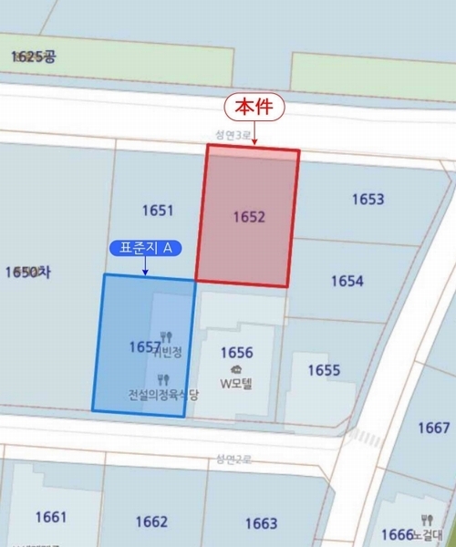2024타경58256 충청남도 서산시 성연면 오사리 1652 대지 경매 이미지