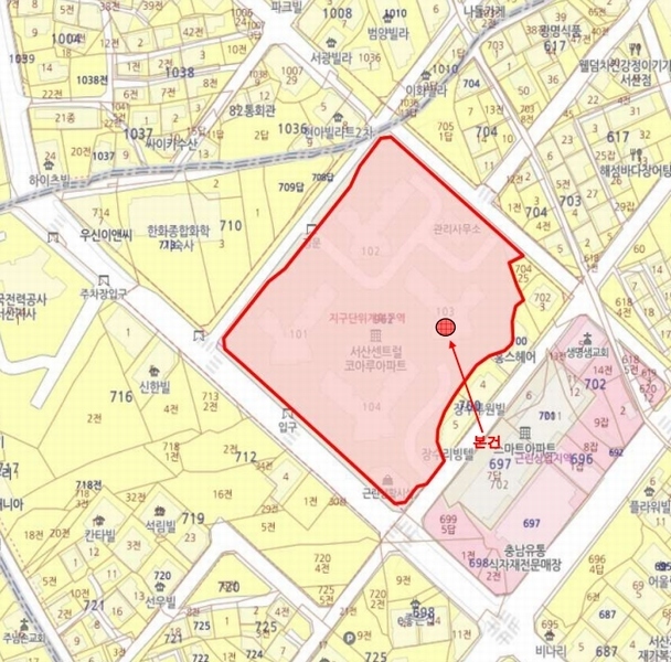 2024타경59501 충청남도 서산시 한마음2로 22, 서산센트럴코아루아파트 103동 2층 203호 아파트[공급26평형] 경매 이미지