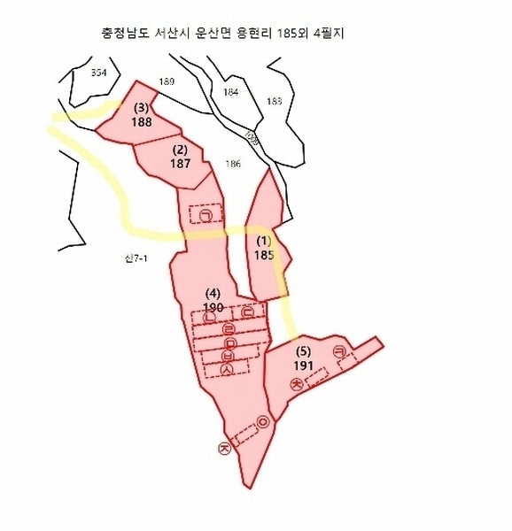 2024타경60198 충청남도 서산시 운산면 용현리 191 농지 경매 이미지