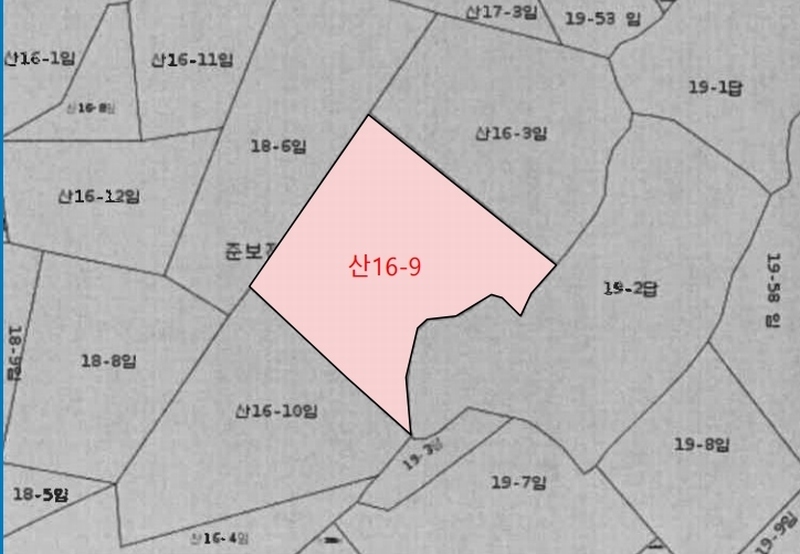 2024타경60273 충청남도 서산시 오남동 산16-9 임야 경매 이미지