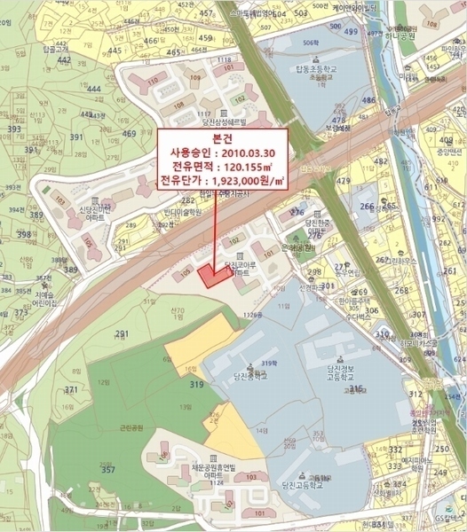 2024타경61276 충청남도 당진시 운학길 69, 당진채운코아루1차 104동 4층 404호 아파트[공급48평형] 경매 이미지