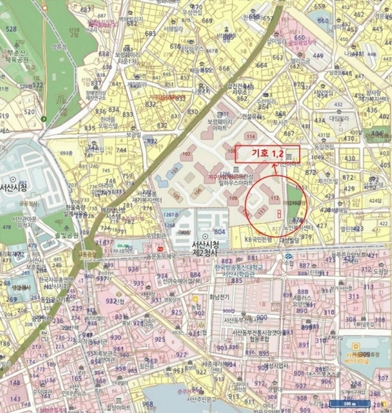 2025타경50105 충청남도 서산시 서령로 36, 동문한성필하우스 상가동 3층 304호 근린상가 경매 이미지