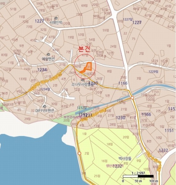 2024타경2871 충청남도 태안군 원북면 신두리 1230-31 숙박시설 경매 이미지
