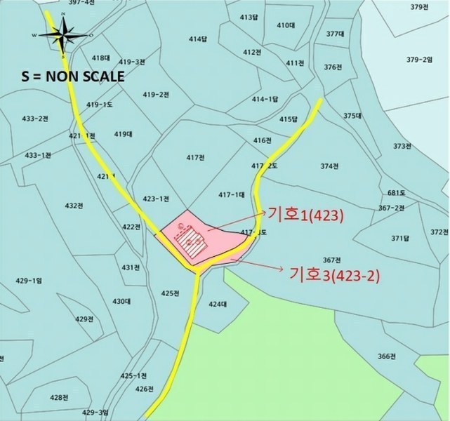 2024타경59792 충청남도 서산시 지곡면 중왕리 423 주택 경매 이미지