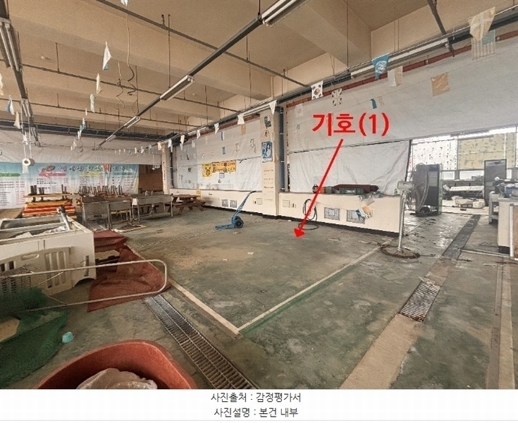 2024타경60457 충청남도 태안군 안면읍 백사장2길 7, 백사장공동어판장 1층 114호 근린상가 경매 이미지