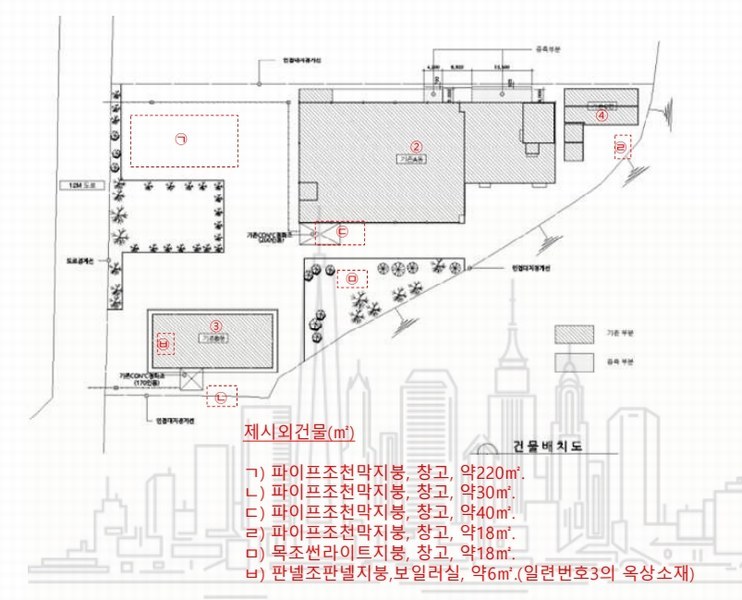 2024타경61207 충청남도 당진시 합덕읍 도곡리 106-22 공장 경매 이미지
