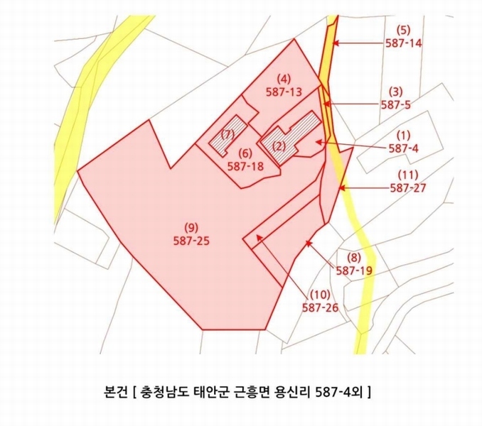 2025타경63 충청남도 태안군 근흥면 용신리 587-4 근린시설 경매 이미지