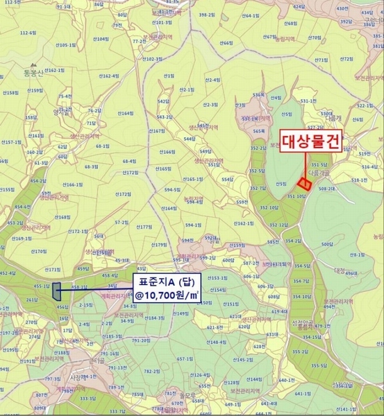 2025타경50051 충청남도 태안군 원북면 대기리 351-8 농지 경매 이미지