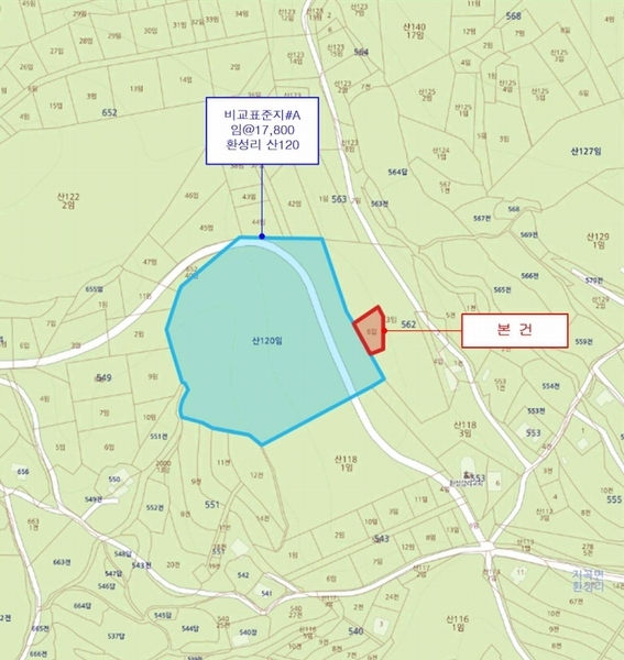 2025타경50785 충청남도 서산시 지곡면 환성리 562-6 임야 경매 이미지