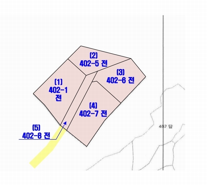 2025타경50945 충청남도 태안군 안면읍 창기리 402-1 농지 경매 이미지