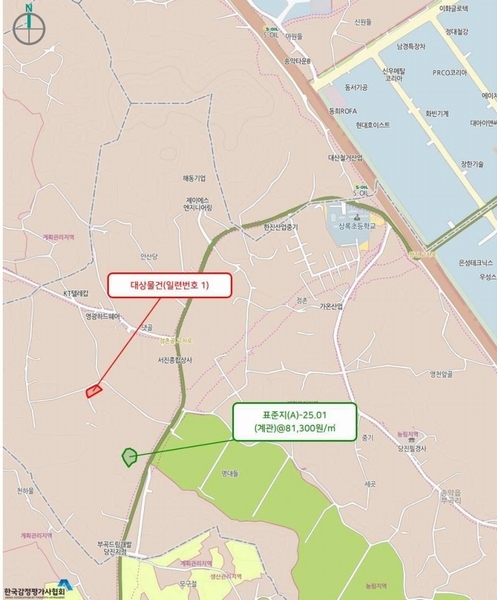 2025타경51085 충청남도 당진시 송악읍 부곡리 389-2 농지 경매 이미지