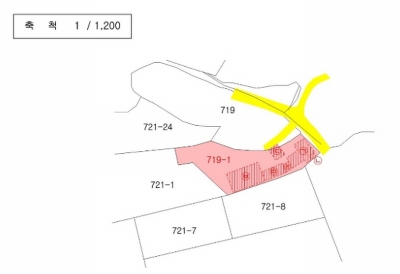 2018타경2665 충청남도 서산시 지곡면 환성리 719-1 농지 경매 이미지