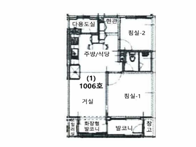 2024타경58300 충청남도 당진시 송산면 송산로 864-10, 당진송산청광아파트 102동 10층 1006호 아파트[공급19평형] 경매 이미지