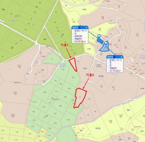 2024타경60341 충청남도 당진시 송악읍 방계리 122-1 농지 경매 이미지