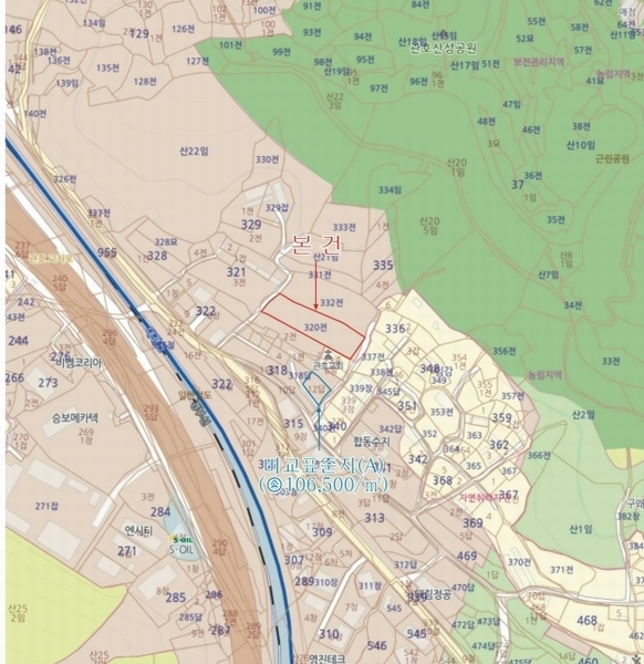 2025타경671 경상북도 칠곡군 약목면 관호리 320 농지 경매 이미지