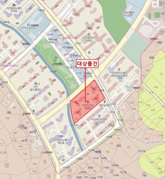 2025타경50961 충청남도 서산시 성연면 성연4로 28, 이안더서산아파트 814동 지층 비104호 근린상가 경매 이미지