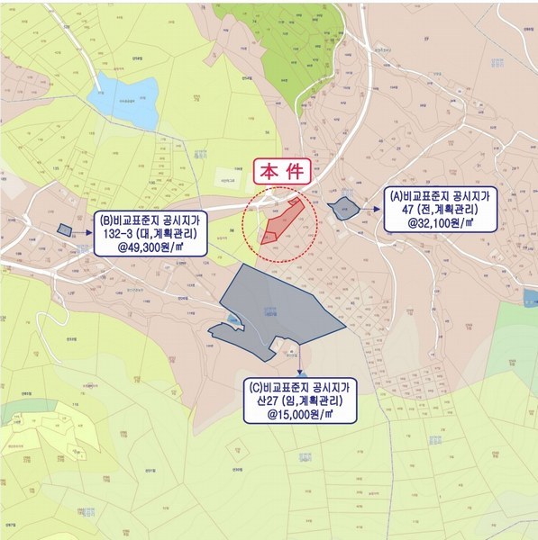 2025타경51254 충청남도 서산시 성연면 왕정리 53 임야 경매 이미지