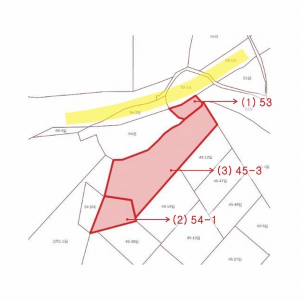 2025타경51254 충청남도 서산시 성연면 왕정리 53 임야 경매 이미지