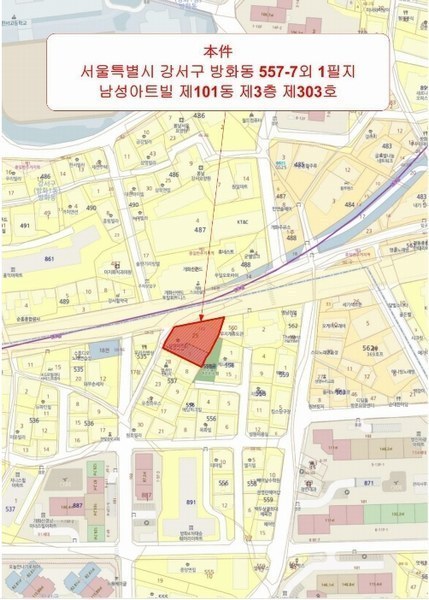 2024타경114035 서울특별시 강서구 양천로 50, 남성아트빌 101동 3층 303호 다세대(빌라)[공급13평형] 경매 이미지