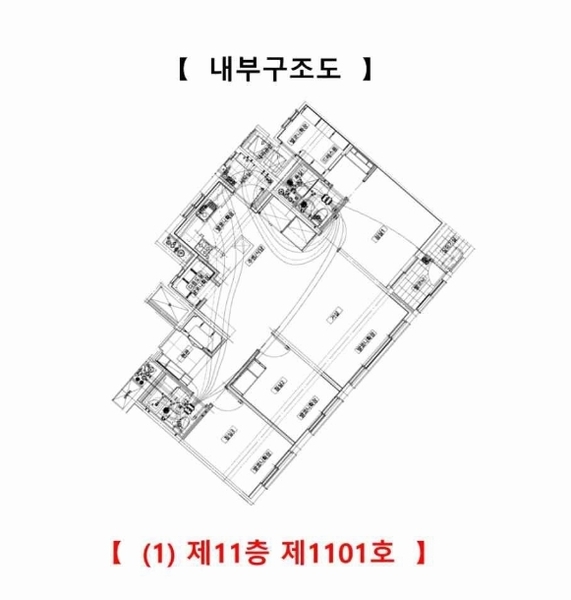 2023타경4061 충청남도 서산시 한마음2로 22, 서산센트럴코아루아파트 102동 11층 1101호 아파트[공급30평형] 경매 이미지