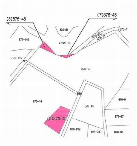 2023타경54059 충청남도 서산시 대산읍 대로리 876-45 농지 경매 이미지