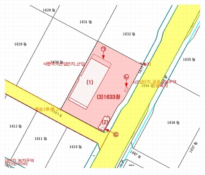 2023타경59924 충청남도 당진시 석문면 통정리 1633 공장 경매 이미지