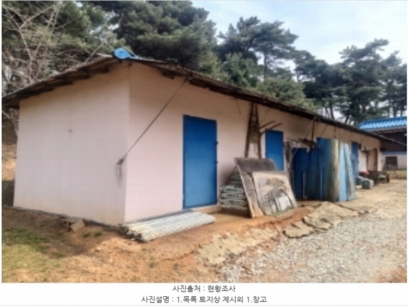 2024타경1250 충청남도 당진시 송악읍 복운리 산21-3 임야 경매 이미지