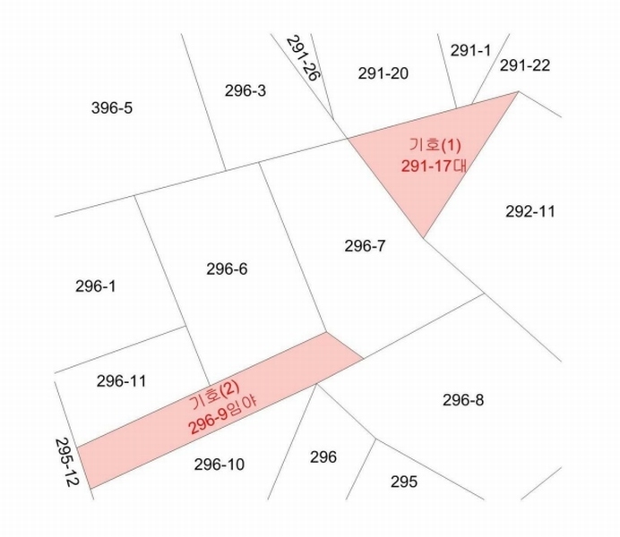 2024타경2925 충청남도 서산시 부석면 창리 291-17 대지 경매 이미지