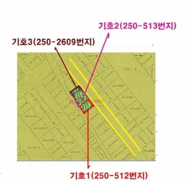 2024타경4068 부산광역시 해운대구 반송동 250-512 대지 경매 이미지