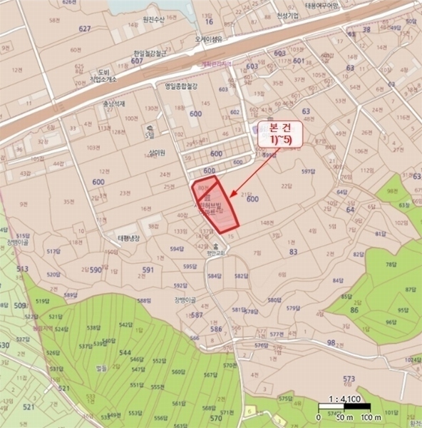 2024타경4853 충청남도 태안군 태안읍 평촌길 25, 서린허브빌아파트 102동 9층 901호 아파트 경매 이미지