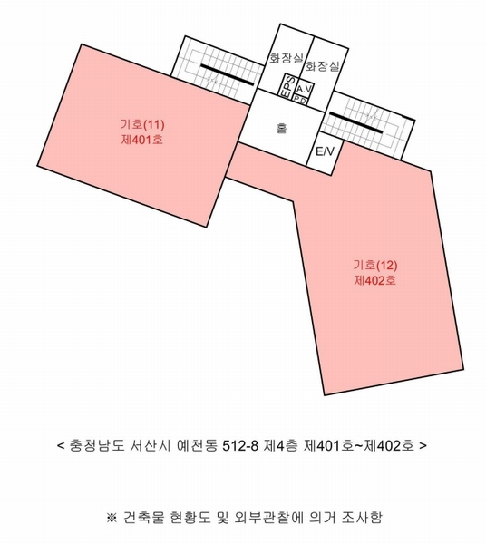 2024타경5153 충청남도 서산시 예천동 512-8 근린상가 경매 이미지