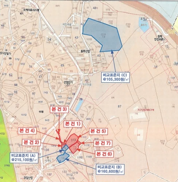 2024타경5252 충청남도 당진시 송악읍 고대리 114-1 농지 경매 이미지