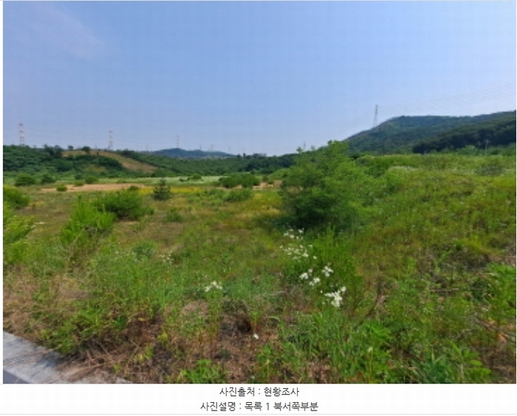 2024타경54650 충청남도 서산시 운산면 고산리 423-21 임야 경매 이미지