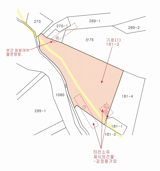2024타경60518 충청남도 당진시 대호지면 사성리 181-3 임야 경매 이미지