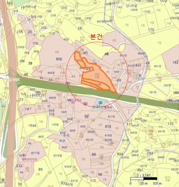 2024타경61122 충청남도 태안군 남면 원청리 41-7 임야 경매 이미지