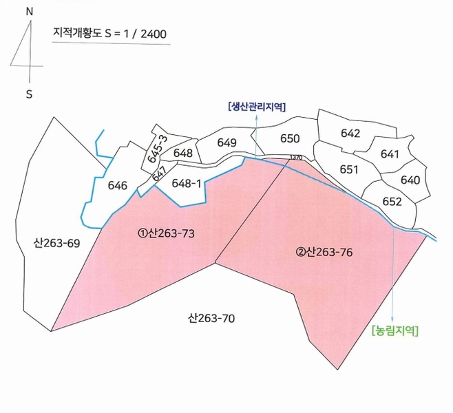 2025타경51170 충청남도 태안군 원북면 신두리 산263-73 임야 경매 이미지