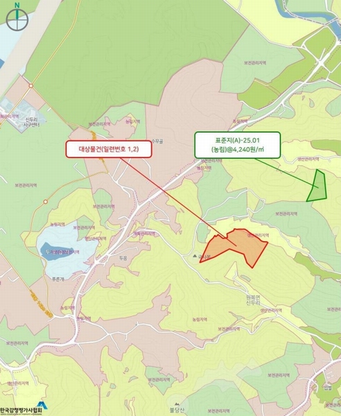 2025타경51170 충청남도 태안군 원북면 신두리 산263-73 임야 경매 이미지