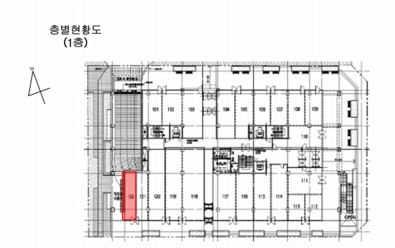 2024타경137700 서울특별시 양천구 목동중앙북로 68, 목동에버하임 1층 122호 근린상가 경매 이미지