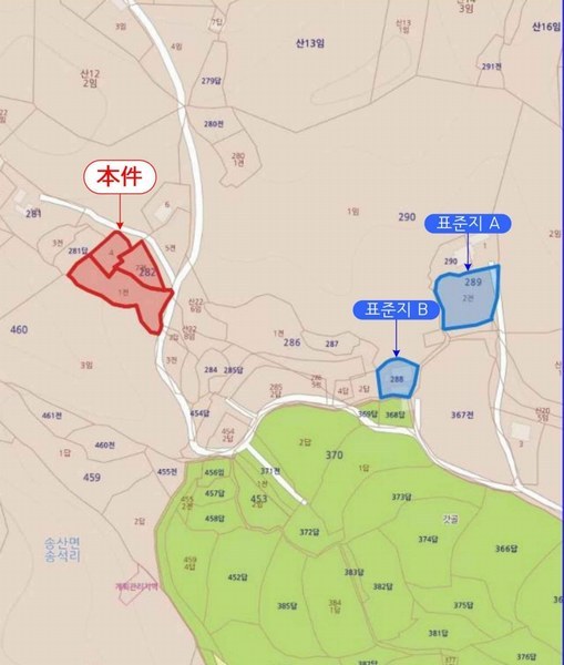 2024타경5344 충청남도 당진시 송산면 송석리 282-1 농지 경매 이미지