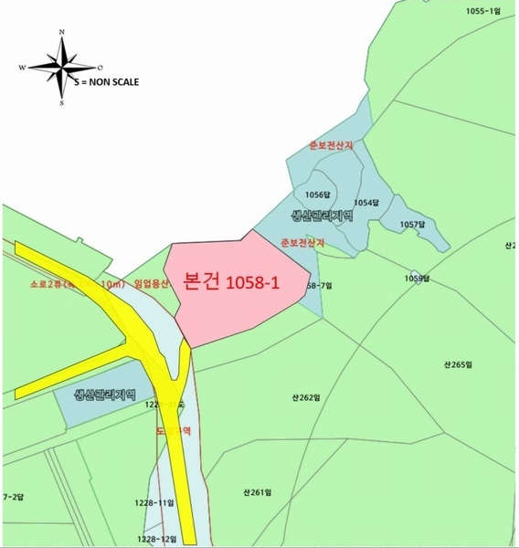 2024타경53527 충청남도 태안군 이원면 관리 1058-1 노유자시설 경매 이미지