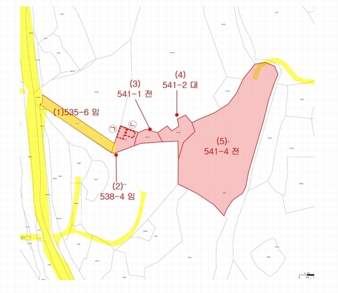2025타경51137 충청남도 당진시 순성면 옥호리 535-6 임야 경매 이미지