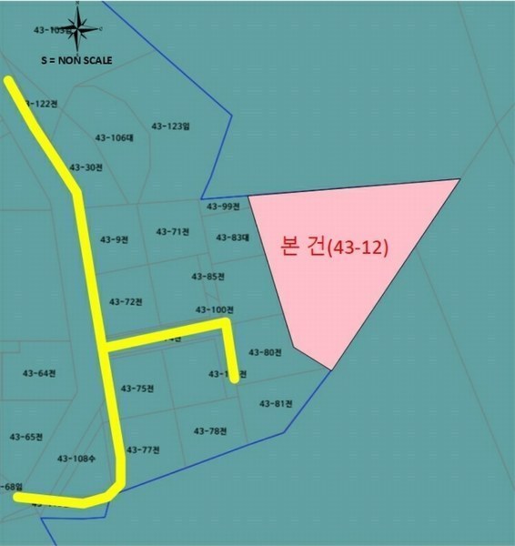 2024타경56540 충청남도 당진시 송악읍 고대리 43-12 농지 경매 이미지