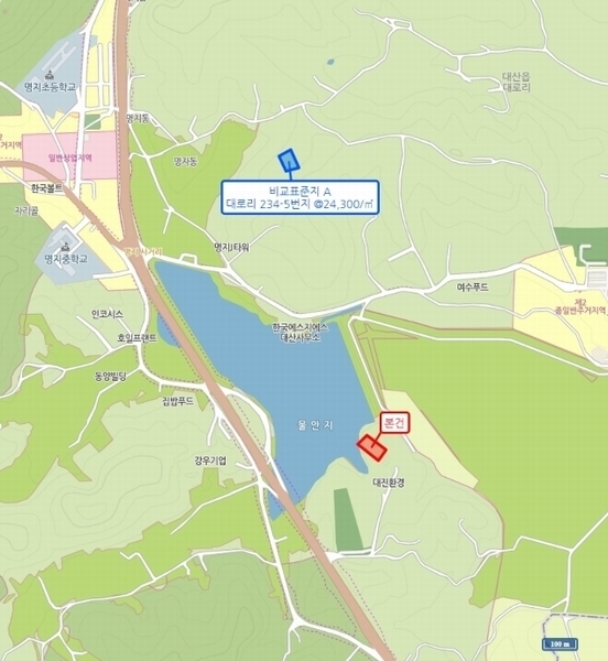 2024타경61689 충청남도 서산시 대산읍 대로리 산141-35 임야 경매 이미지