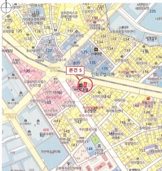 2024타경144128 서울특별시 금천구 남부순환로 1266, 가산양우내안애애플 13층 1309호 아파트[공급6평형] 경매 이미지