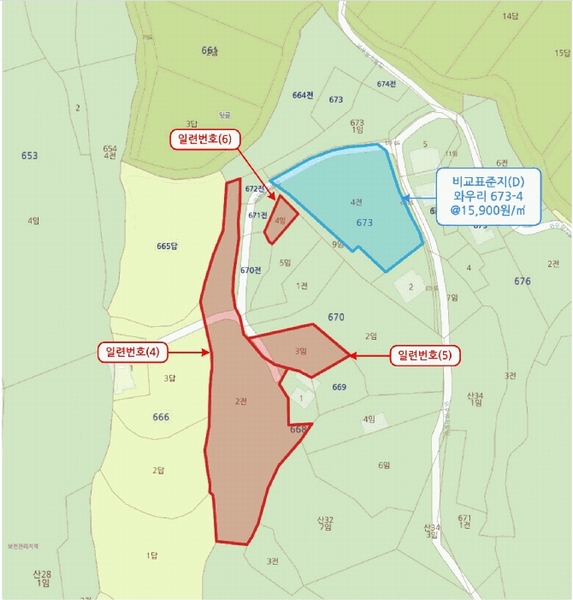 2025타경51149 충청남도 서산시 운산면 와우리 668-2 농지 경매 이미지