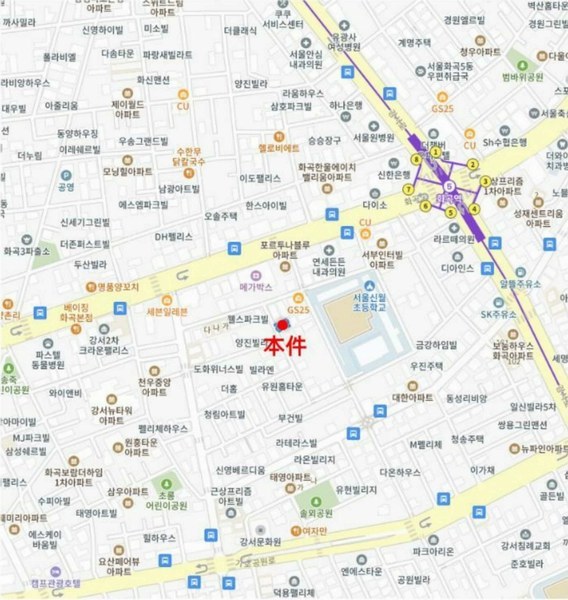2024타경146797 서울특별시 강서구 화곡동 1081-16 근린주택 경매 이미지