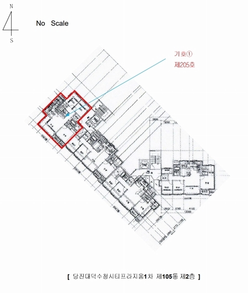 2025타경50971 충청남도 당진시 대덕1로 102, 당진대덕수청시티프라디움1차 105동 2층 205호 아파트[공급24평형] 경매 이미지