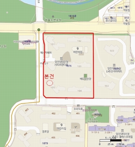 2025타경50971 충청남도 당진시 대덕1로 102, 당진대덕수청시티프라디움1차 105동 2층 205호 아파트[공급24평형] 경매 이미지